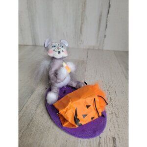 Annalee Sweet Tooth kitty candy corn Halloween